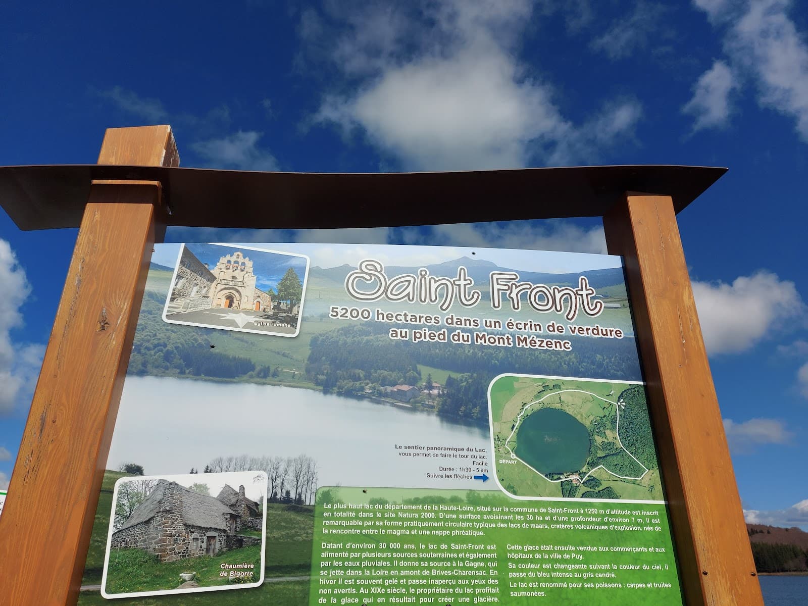 Lac de Saint-Front, Saint-Front (3/5)