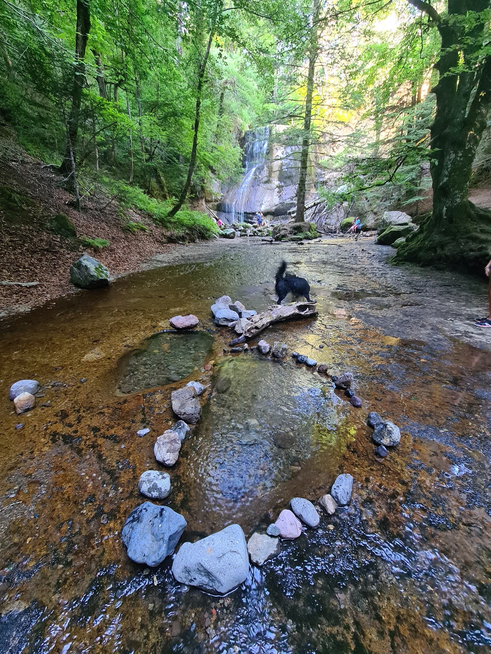 Cascade de Pissa del Coin, Le Fau (2/5)