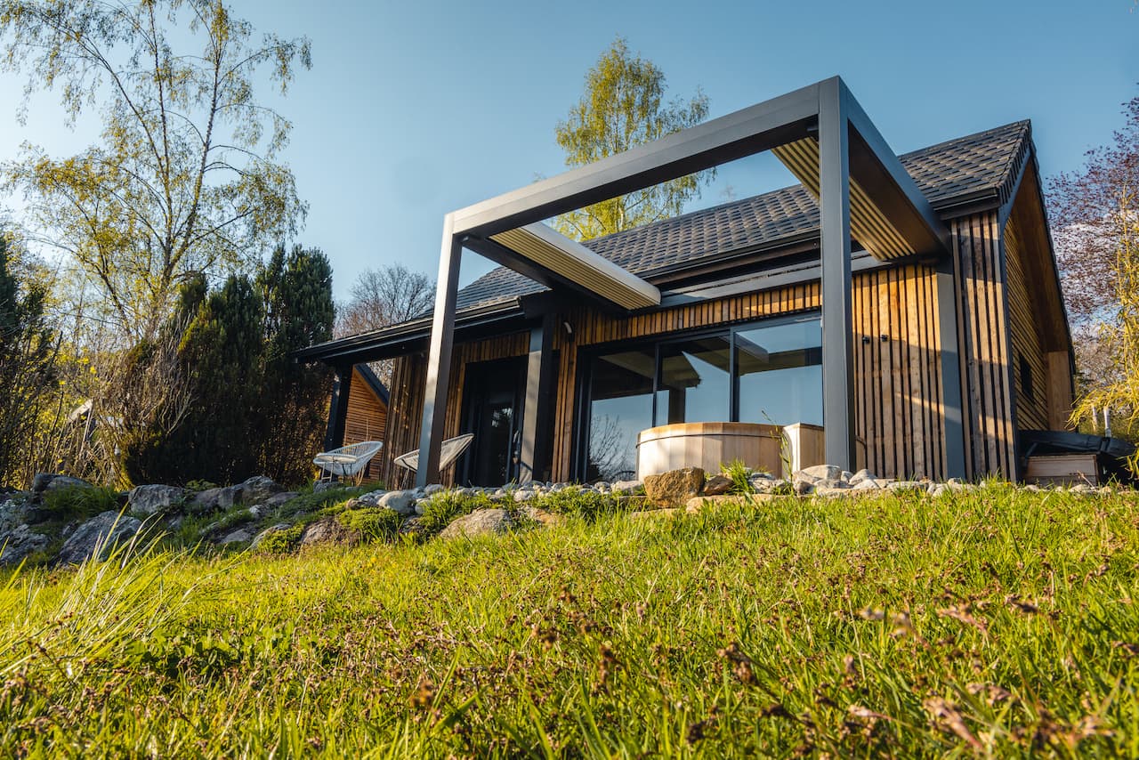 Écrin d'Auvergne insolite : Cabane - Lodge avec Spa Privatif Auvergne (3/6)